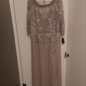 Le Bos Formal dress size 16 Stone in color NWT